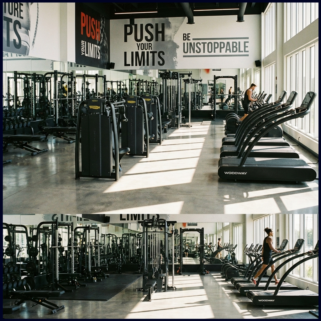 Gyms & Fitness Virtual Tours